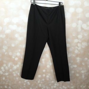 Tahari Black Cropped Dress Pants NWT $178